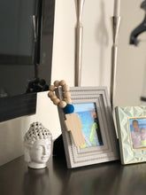 Load image into Gallery viewer, Handcrafted Wooden Cross + Pom Pom