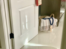 Load image into Gallery viewer, Handcrafted Wooden Cross +  Closed Garland Painted Beads